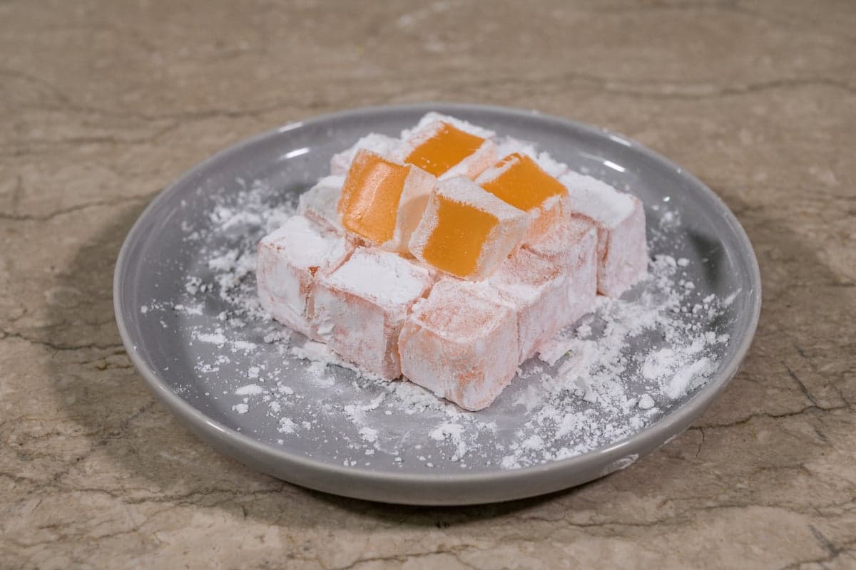 Lokum with Orange