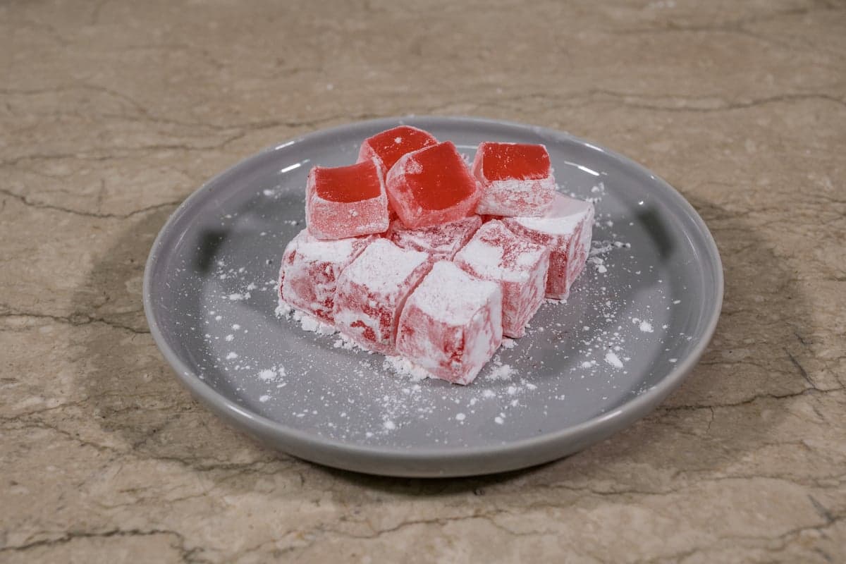 Lokum with Rose
