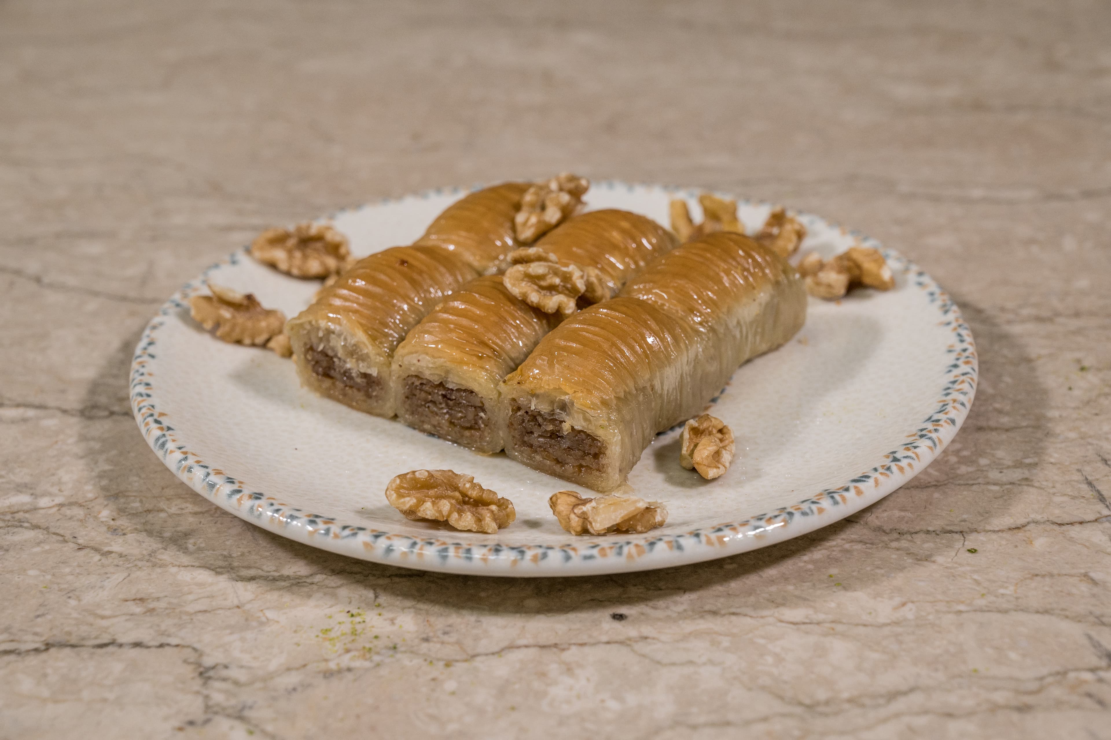 Burma Baklava with Walnuts