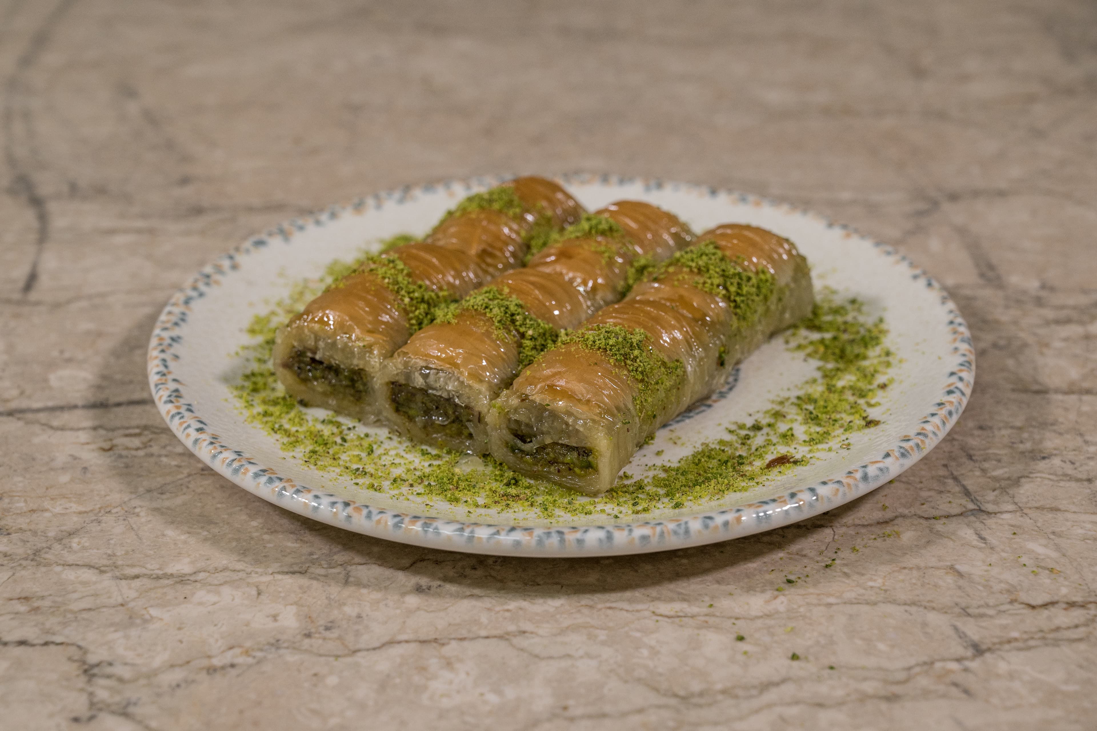 Burma Baklava with Pistachios